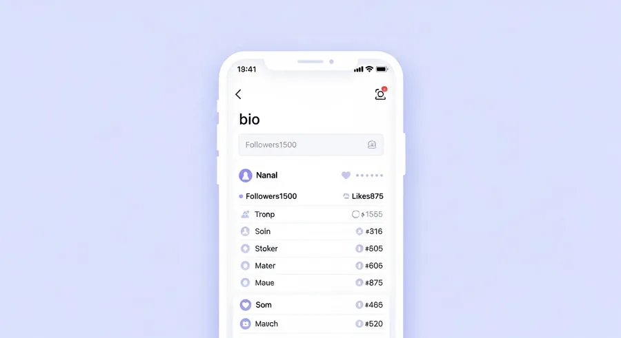 Comparison of small text and normal text in a social media bio